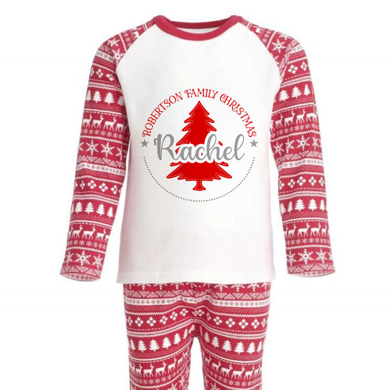 Personalised Festive Pyjamas for all the Family