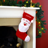 Luxury Personalised Embroidered Christmas 52cm Santa / Penguin Xmas Stocking