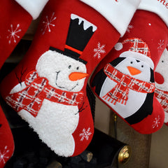 Personalised Fluffy Christmas Stocking